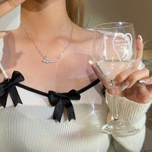 Butterfly Zircon Necklace